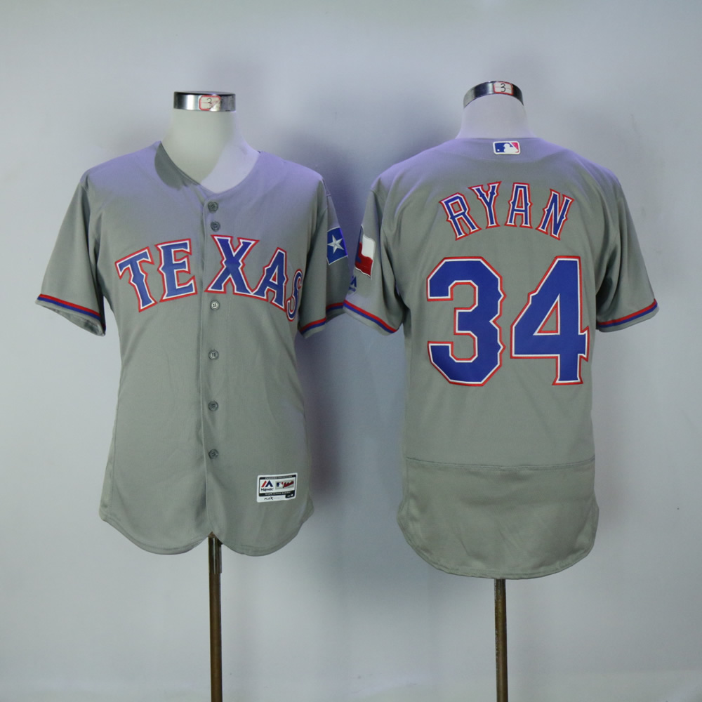 Men Texas Rangers 34 Ryan Grey MLB Jerseys